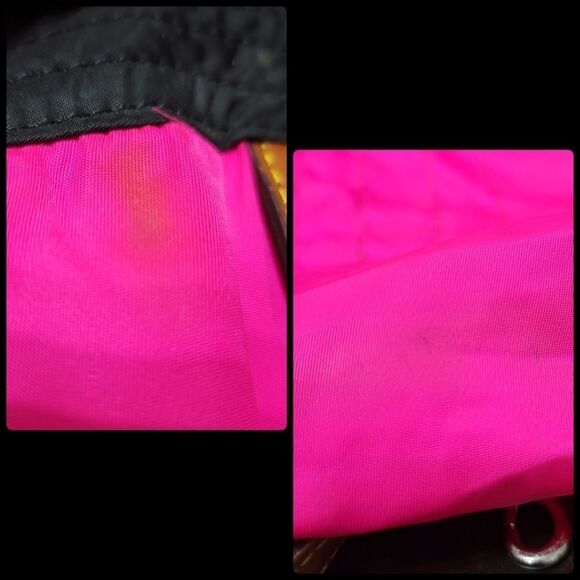 DOONEY & Bourke Black Nylon Victoria Tote Bag Leather Accents - Picture 15 of 16